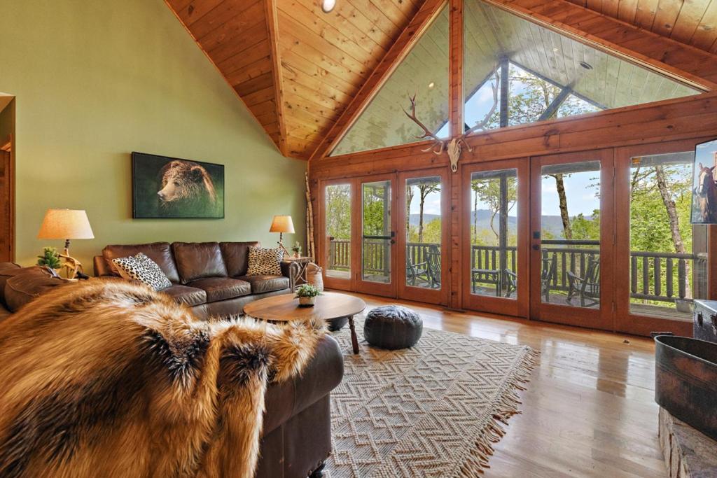 Lucky Bear Cabin 班纳埃尔克 外观 照片